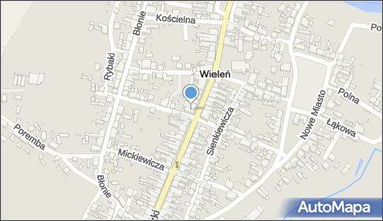 mięsny, gen. Tadeusza Kościuszki 62, Wieleń - Mięsny - Sklep