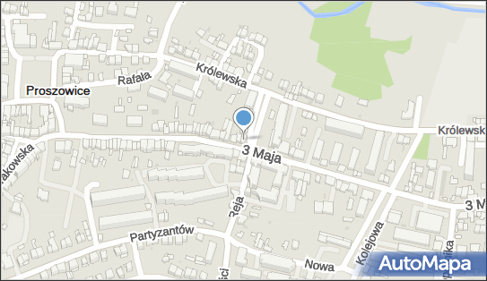 Sklep Ogólno Spożywczy Mięso Wędliny, 3 Maja 39, Proszowice 32-100 - Mięsny - Sklep, NIP: 6821069846