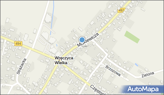 Sklep Spożywczo Mięsny, ul. Mickiewicza 14, Wręczyca Wielka 42-130 - Mięsny - Sklep, numer telefonu, NIP: 5740003104