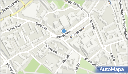 ING, Senatorska, Warszawa 00-075, 00-082, 00-095, 00-096, 00-917 - Monitoring miejski