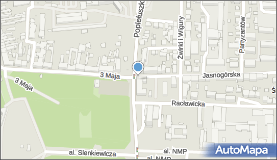 Monitoring miejski, Jasnogórska, Częstochowa 42-202, 42-217 - Monitoring miejski