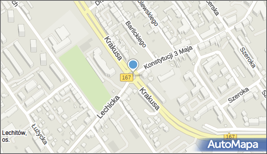 Monitoring miejski, Krakusa i Wandy167, Koszalin 75-032, 75-078, 75-081, 75-824, 75-825 - Monitoring miejski