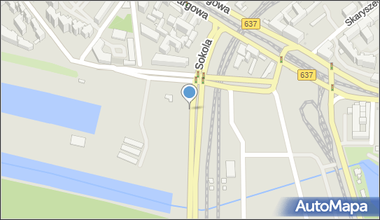 Monitoring miejski, DW 719, Sokola, Warszawa - Monitoring miejski