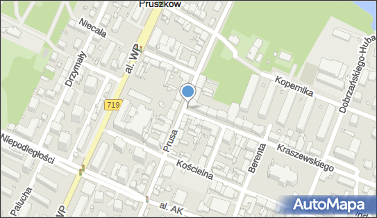 Monitoring miejski, Bolesława Prusa 40, Pruszków - Monitoring miejski