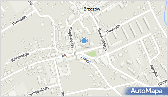 Monitoring miejski, Plac Grunwaldzki 1, Brzozów 36-200 - Monitoring miejski