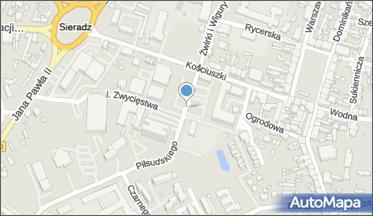 Monitoring miejski, Plac Wojewódzki 1, Sieradz - Monitoring miejski