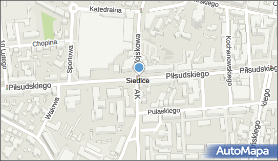 Monitoring miejski, Piłsudskiego Józefa, marsz. 45, Siedlce 08-110 - Monitoring miejski