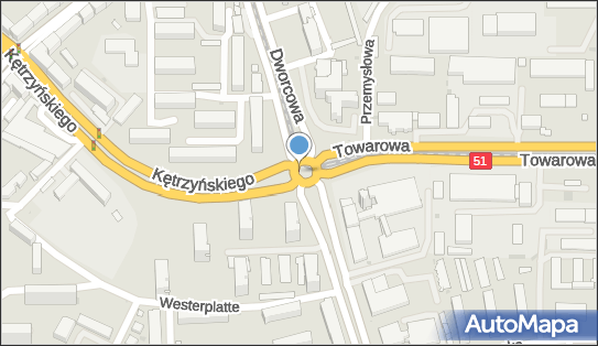 Monitoring miejski, Plac Ofiar Katynia, Olsztyn od 10-413 do 10-438 - Monitoring miejski