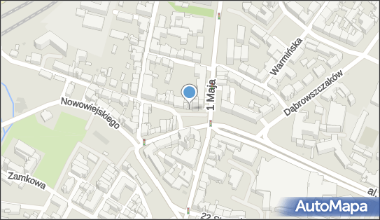 Monitoring miejski, Plac Jana Pawła II 2, Olsztyn - Monitoring miejski
