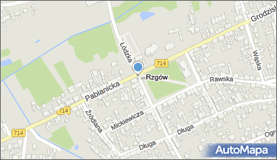 Monitoring miejski, Plac 500-lecia, Rzgów - Monitoring miejski