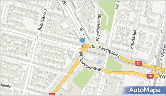 Monitoring miejski, Plac Zwycięstwa, Szczecin - Monitoring miejski