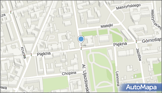 Monitoring miejski, Aleje Ujazdowskie, Warszawa - Monitoring miejski