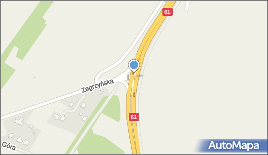 Monitoring miejski, DK 61, Borowa Góra - Monitoring miejski