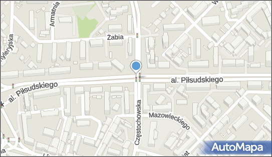 Monitoring miejski, Aleja marsz. Józefa Piłsudskiego, Białystok - Monitoring miejski
