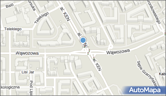 Monitoring miejski, Aleja Komisji Edukacji Narodowej, Warszawa 02-722, 02-777, 02-797 - Monitoring miejski