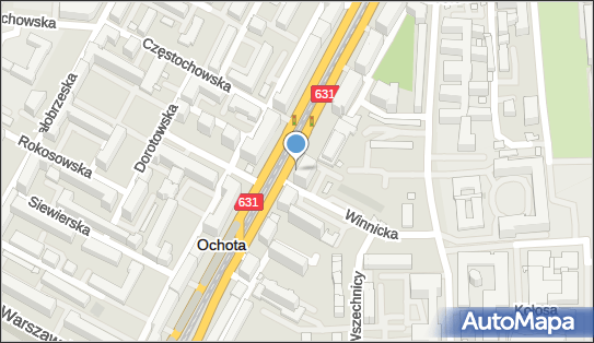 Monitoring miejski, DK E77 x DW 631, Grójecka, Warszawa - Monitoring miejski