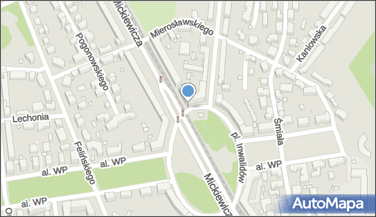 Monitoring miejski, Plac Inwalidów, Warszawa - Monitoring miejski