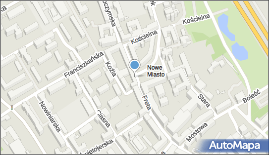 Monitoring miejski, Rynek Nowego Miasta, Warszawa - Monitoring miejski