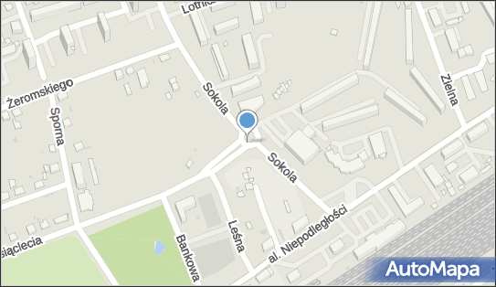 Monitoring miejski, Aleja Tysiąclecia x Sokola, Skarżysko-Kamienna - Monitoring miejski