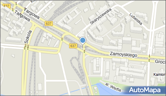 Monitoring miejski, DW 637, Targowa, Warszawa - Monitoring miejski