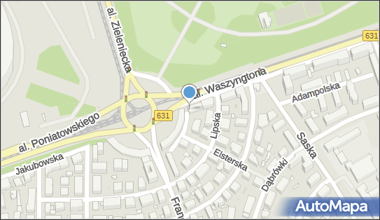Monitoring miejski, Aleja Jerzego Waszyngtona 2B, Warszawa - Monitoring miejski