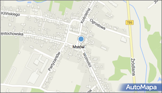 Monopolowy - Sklep, Plac Mickiewicza Adama 9, Mstów 42-244 - Monopolowy - Sklep