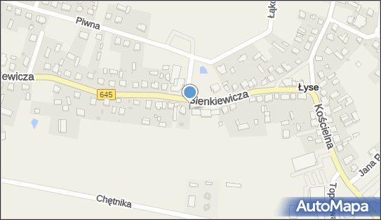 Monopolowy - Sklep, Sienkiewicza Henryka 13, Łyse 07-437 - Monopolowy - Sklep