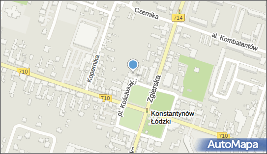 Motoryzacyjny - Sklep, Plac gen. Tadeusza Kościuszki - Motoryzacyjny - Sklep