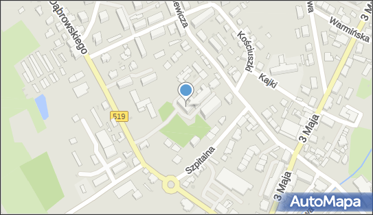 Szpital Miejski w Morągu sp. z o.o., Dąbrowskiego 16, Morąg - Nocna i świąteczna opieka zdrowotna, godziny otwarcia, numer telefonu