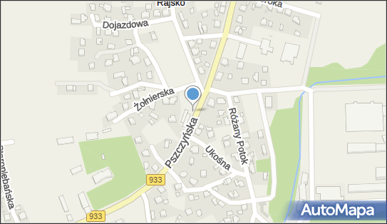 ONU Rajsko, DW 933, Pszczyńska 16, Rajsko - Obiekt Orange (Host)