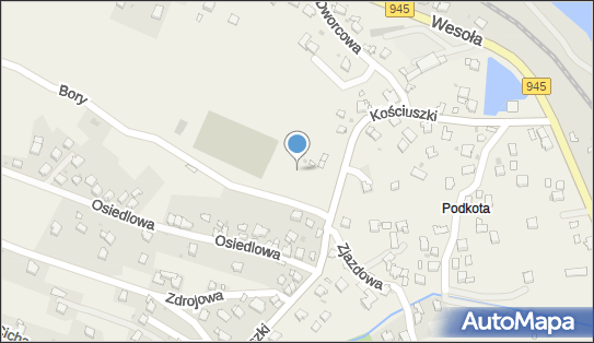 Boisko sportowe, gen. Tadeusza Kościuszki, Pietrzykowice 34-326 - Obiekt sportowy