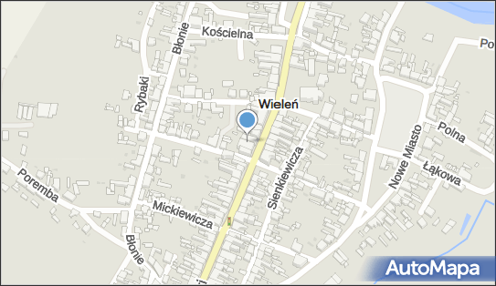 Obuwniczy - Sklep, gen. Tadeusza Kościuszki 63, Wieleń - Obuwniczy - Sklep