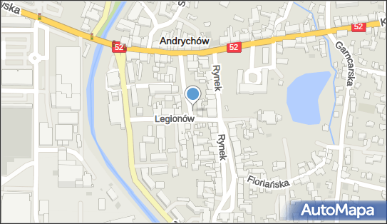 Odzieżowy - Sklep, Plac Adama Mickiewicza, Andrychów - Odzieżowy - Sklep
