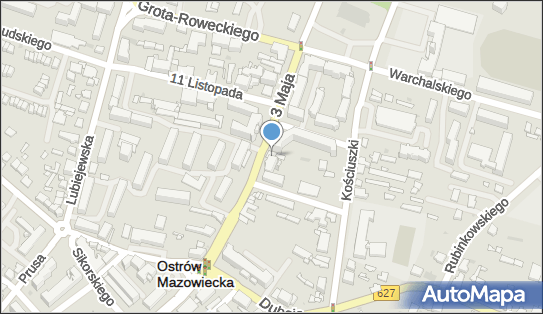 Sklep Julia, 3 Maja 19, Ostrów Mazowiecka 07-300 - Odzieżowy - Sklep, NIP: 7591537473