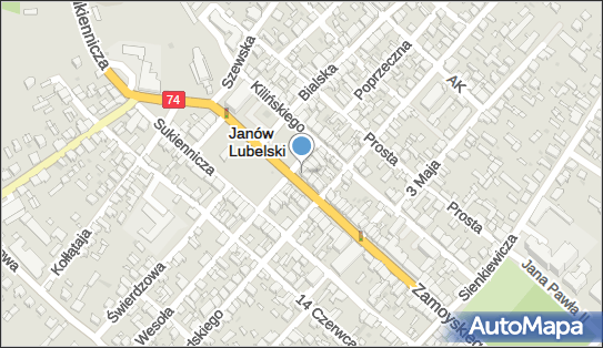 Sklep Odzieżowy Agnieszka Ciołek, ul. Wesoła 11, Janów Lubelski 23-300 - Odzieżowy - Sklep, NIP: 7151639927