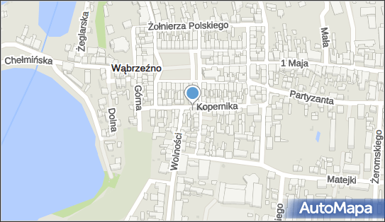 Sklep Odzieżowy Ósemka, ul. Kopernika 11, Wąbrzeźno 87-200 - Odzieżowy - Sklep, NIP: 8781418246