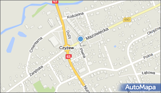 Sklep Wielobranżowy E Kostrzyńska, Duży Rynek 21, Czyżew 18-220 - Odzieżowy - Sklep, NIP: 7231004964