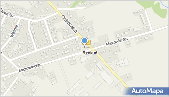ORLEN Paczka Automaty, Mazowiecka 48, Rzekuń 07-411, godziny otwarcia
