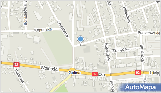 ORLEN Paczka Automaty, Poniatowskiego 2, Golina 62-590, godziny otwarcia
