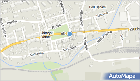 ORLEN Paczka Automaty, Rynek 8, Ustrzyki Dolne 38-700, godziny otwarcia