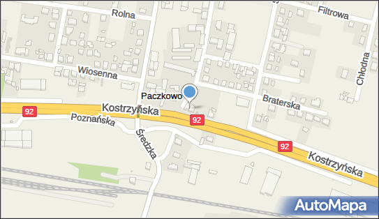 ORLEN Paczka Punkty, Szkolna 2, Paczkowo 62-021, godziny otwarcia