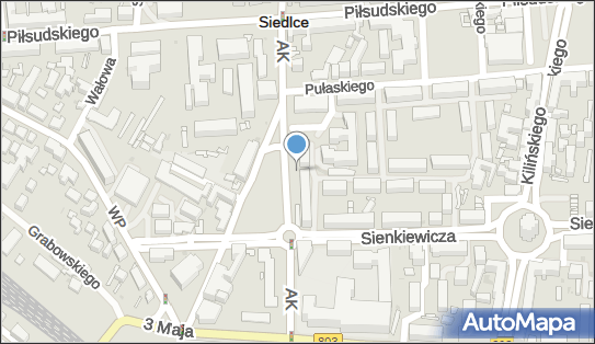 ORLEN Paczka Punkty, Armii Krajowej 7, Siedlce 08-110, godziny otwarcia
