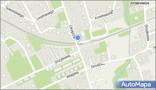 Parking P+R, Okrężna, Grodzisk Mazowiecki 05-825, 05-827 - P+R - Parking
