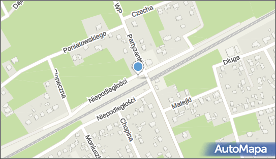 Parking P+R, Niepodległości 19, Międzyborów 96-316 - P+R - Parking