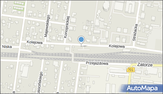 Parking P+R, Kolejowa, Ożarów Mazowiecki 05-850 - P+R - Parking