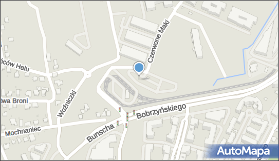 Parking Park & Ride, Czerwone Maki, Kraków 30-392 - P+R - Parking