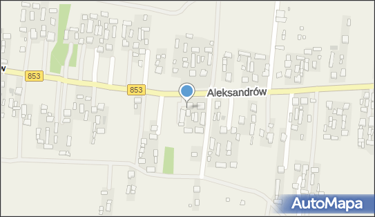 Paczkomat InPost ALX01M, Aleksandrów 163, Aleksandrów 23-408