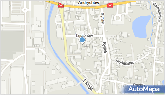 Paczkomat InPost AND01APP, Legionów 15, Andrychów 34-120