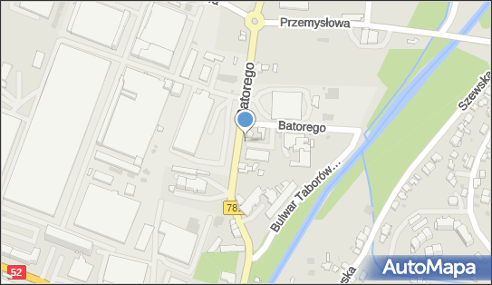 Paczkomat InPost AND09M, Stefana Batorego 8, Andrychów 34-120