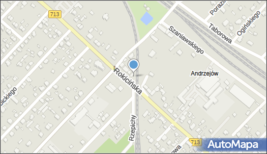 Paczkomat InPost ANJ01A, Rokicińska 390, Łódź 92-412